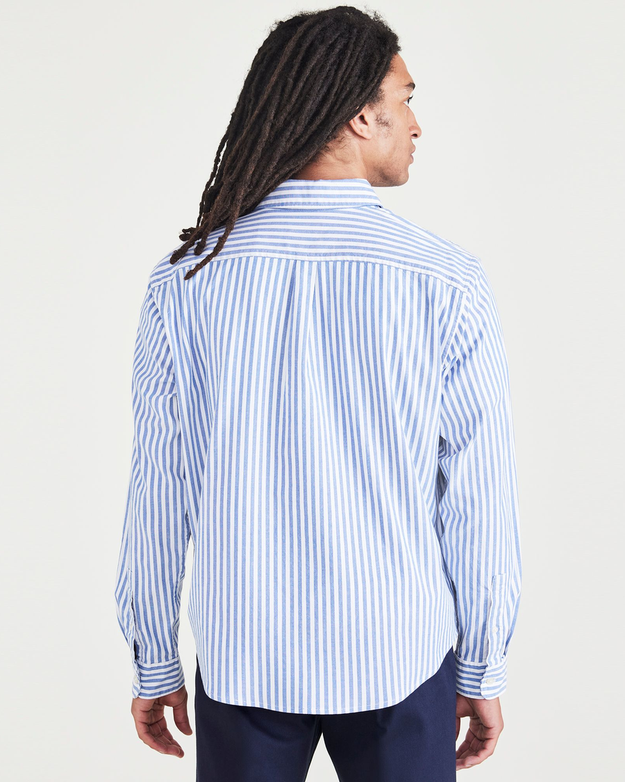 (image for) Interesting Stretch Oxford, Slim Fit (Big and Tall)